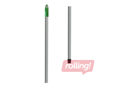 Broom handle with thread, 130cm