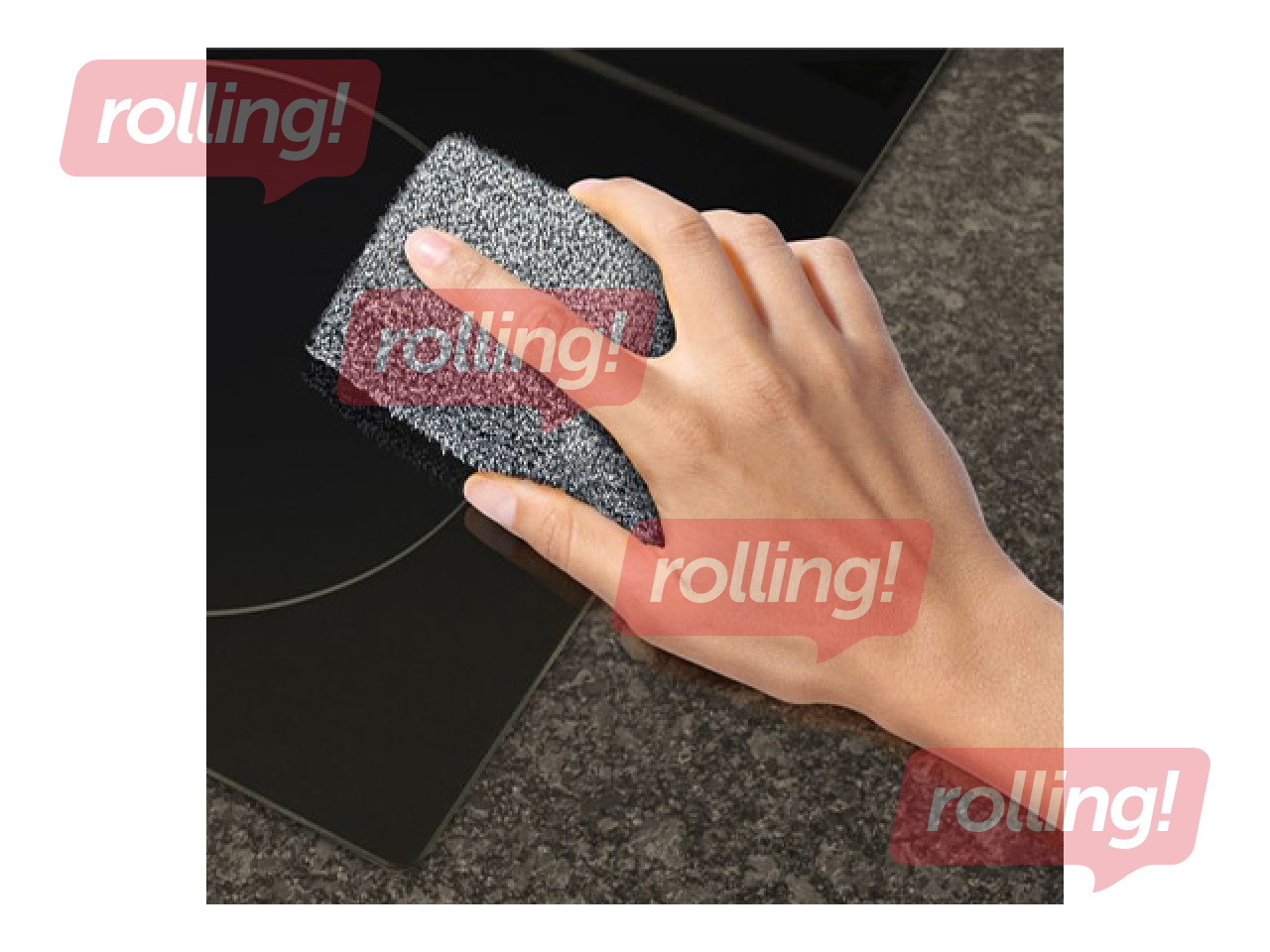 Švammītes trauku mazgāšanai Paclan, metāla abrazīvs, 11.5×7.5×3cm, 2gab.