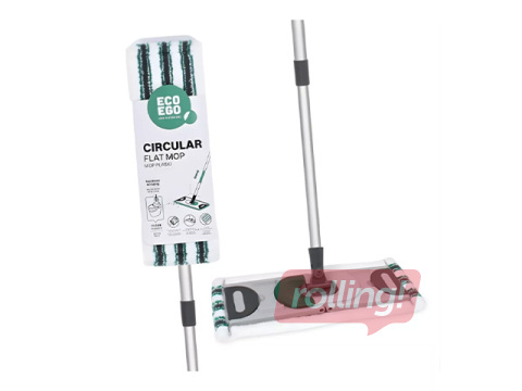 Mopa turētājs York Eco Ego, ar teleskopisku kātu un apmaiņas mopu, 40cm