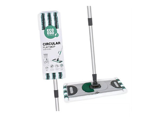 Mopa turētājs York Eco Ego, ar teleskopisku kātu un apmaiņas mopu, 40cm