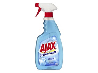 Спрей - очиститель для стёкол  Ajax, синий, 0.5 л