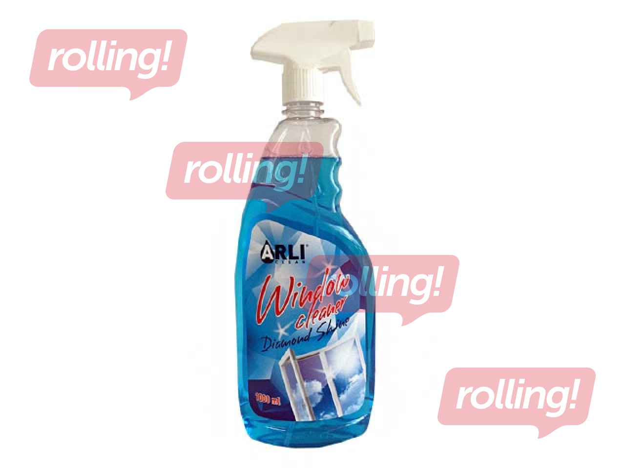 Stiklu tīrīšanas līdzeklis Arli Clean, 1l