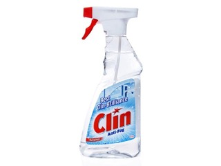 Glass surface cleaner CLIN anti-fog, 500ml