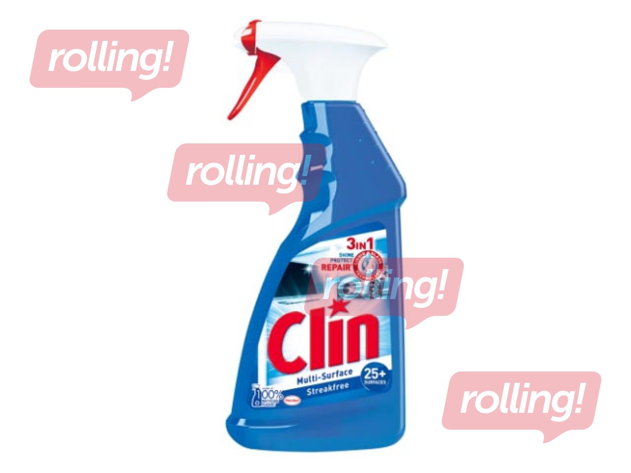 Stiklu tīrīšanas līdzeklis Clin Multi-shine, 500ml