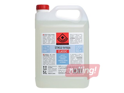 Stiklu tīrīšanas līdzeklis Kvadro Classic, 5l