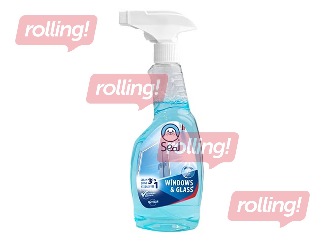 Glass cleaner Seal with spray, 500ml