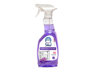 Stiklu tīrīšanas līdzeklis Seal ar ceriņu aromātu, 500ml