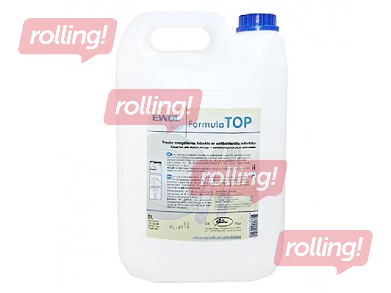 Средство для мытья посуды с антибактериальным эффектом Ewol Formula Top, 5л