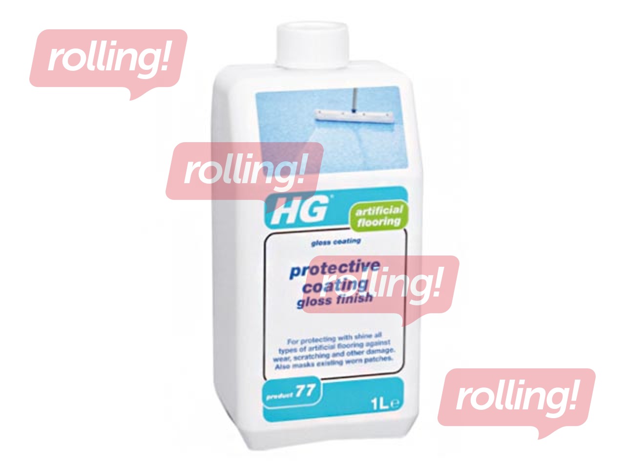 Защитный слой для покритий из винила и линолеума HG, 1000 мл