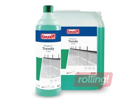 Grīdu mazgāšanas līdzeklis Buzil T201 ar polimēriem, 1l