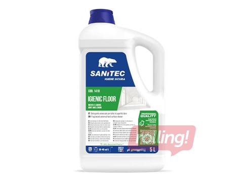 Универсальное средство для пола Sanitec Igienic Floor Mint and Lemon, 5л