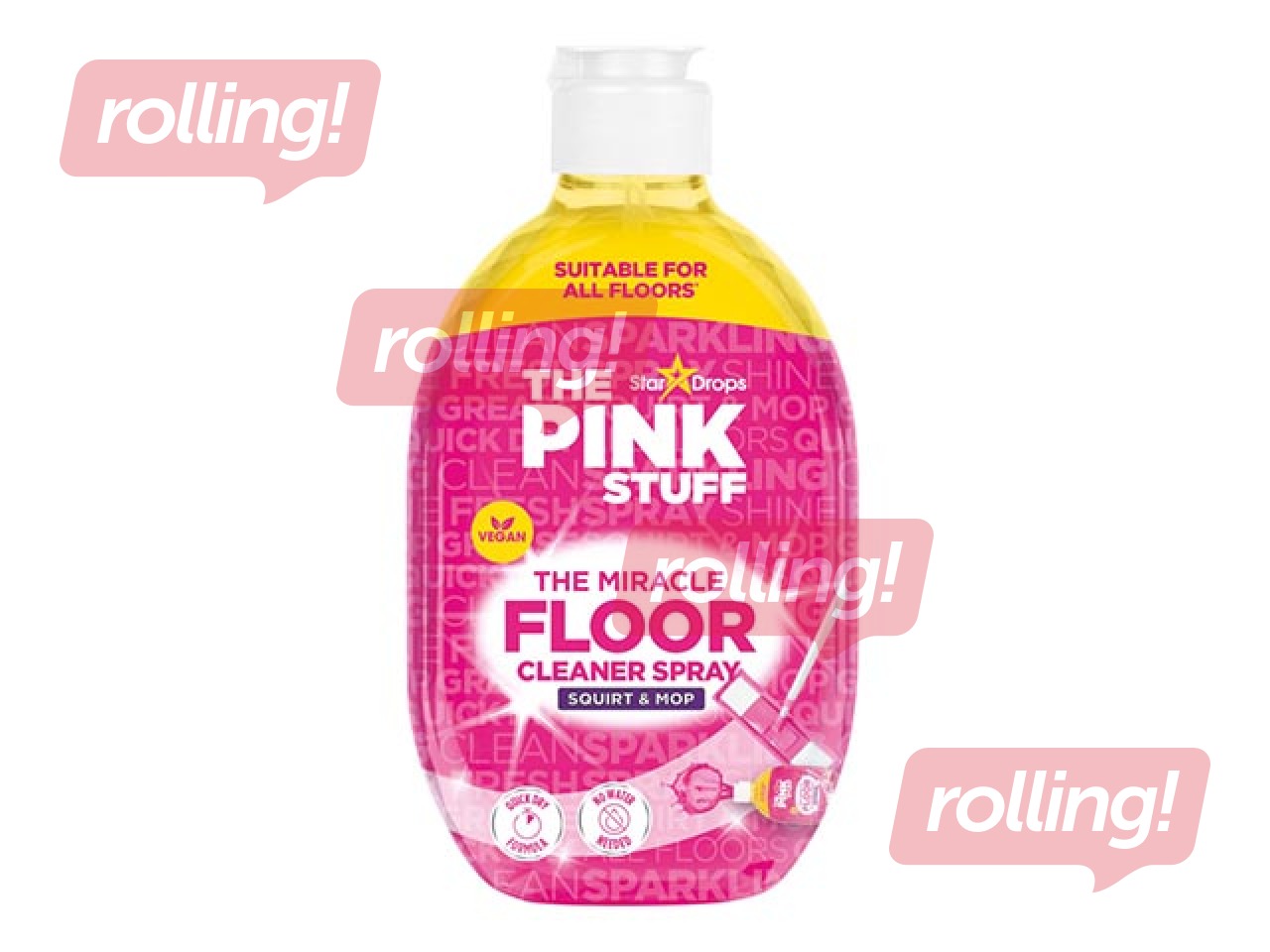 Grīdu mazgāšanas līdzeklis The pink Stuff, 750ml