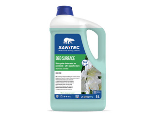 Grīdu mazgāšanas līdzeklis Sanitec Deo Floor, Muschio Bianco, aromatizēts, 5l