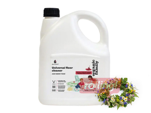 Grīdu mazgāšanas līdzeklis Purenn Juicy Berry Twist, universāls, 3l + Līgo dāvana!