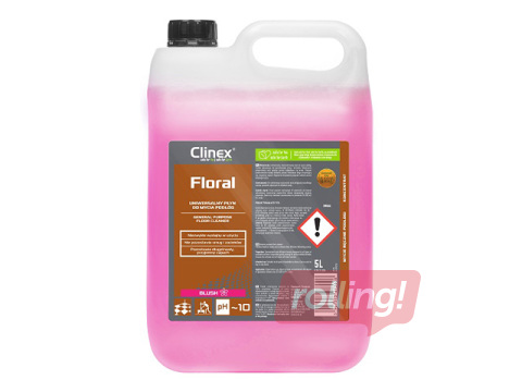 Grīdu mazgāšanas līdzeklis Clinex Floral Blush, koncentrāts, 5l