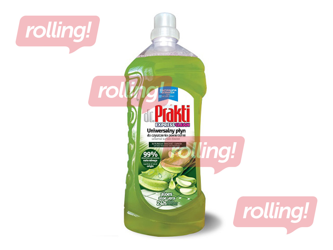 Grīdu mazgāšanas līdzeklis Dr.Prakti, Universal, Aloe, 1.5l
