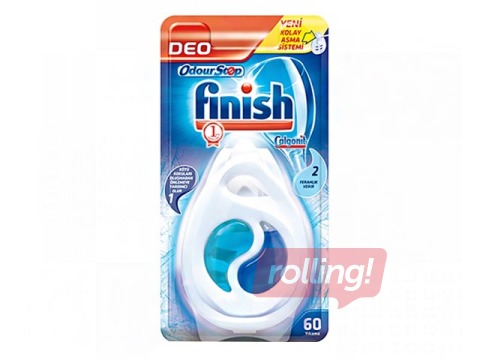 Trauku mazgājamās mašīnas atsvaidzinātājs FINISH DEO ODOR STOP 