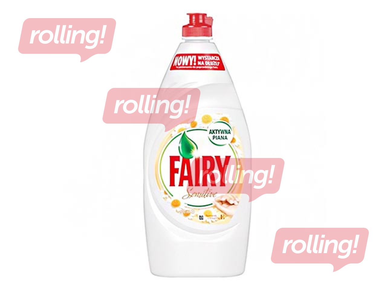 Средство для мытья посуды Fairy Sensitive Chamoline, 900 мл