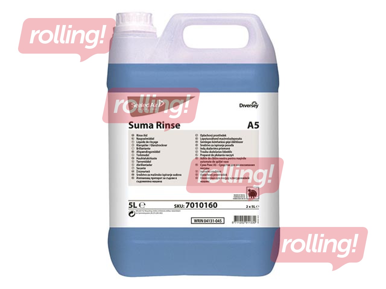 Skalotājs trauku mašīnām Diversey Suma Rinse A5, 5 l
