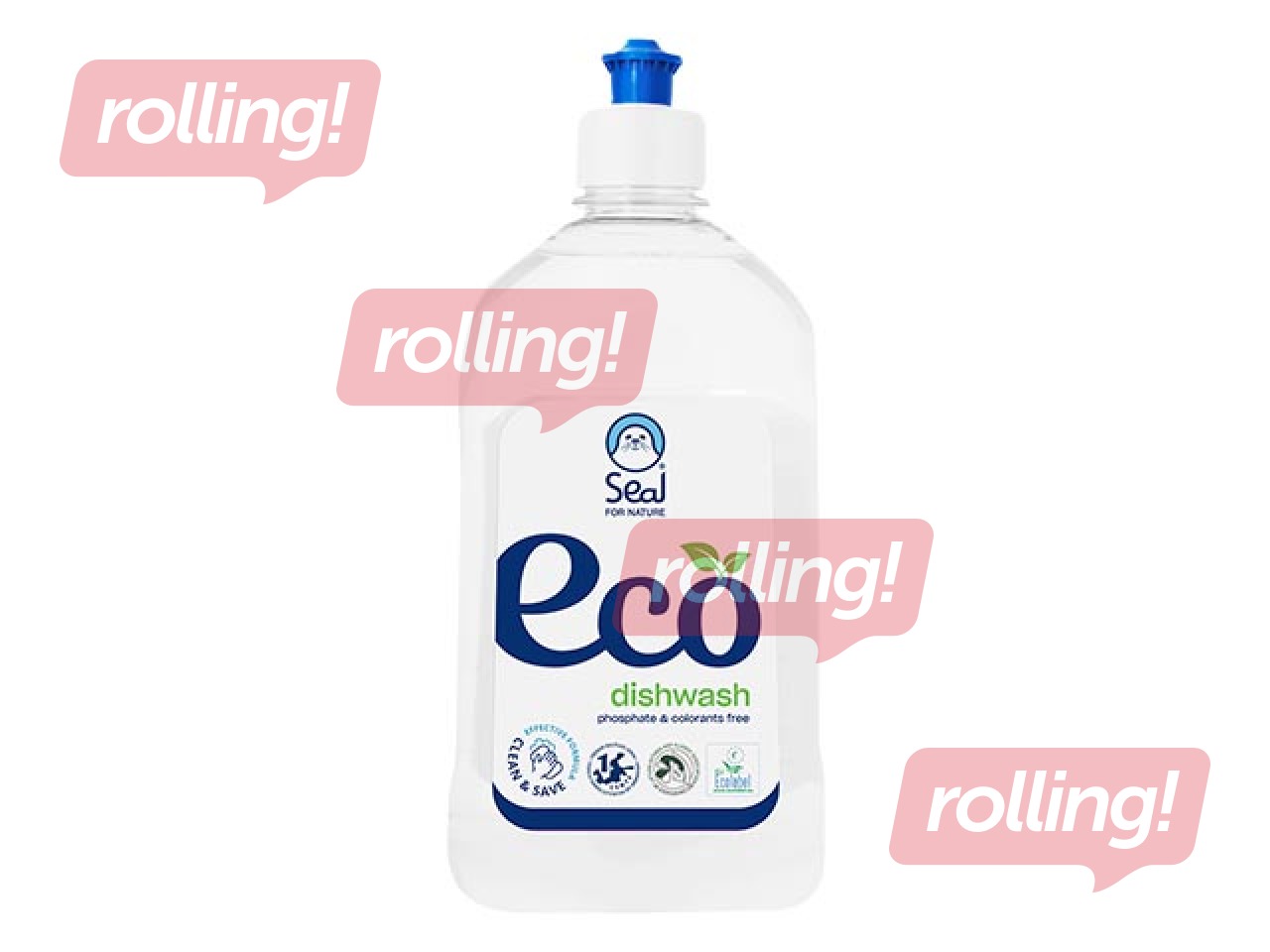 Trauku mazgāšanas līdzeklis Seal Eco, 500ml