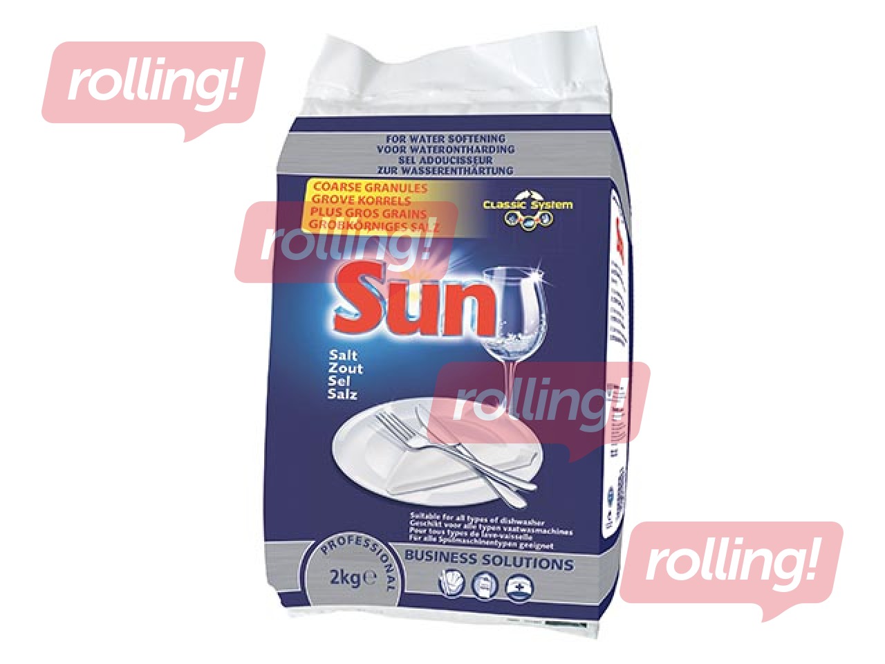 Salt for dishwasher Sun professional, 2kg