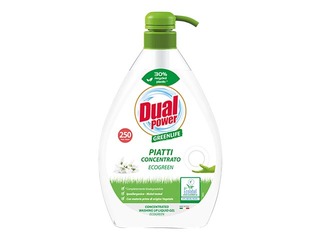 Trauku mazgāšanas līdzeklis Dual Power Eco, koncentrēts, 1l