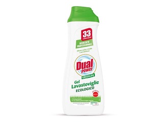 Экологический гель для мытья посуды для машин-автоматов Dual Power Greenlife Gel Lavastoviglie
