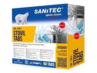 Таблетки для посудомоечной машины Sanitec Stovil Tabs, 60 шт.