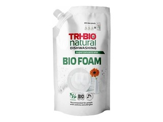 Dish washing biofoam, refill Tri-Bio 0.9l