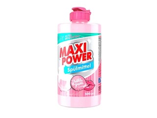 Средство для мытья посуды Maxi Power, Bubble Gum, концентрированный, 500мл