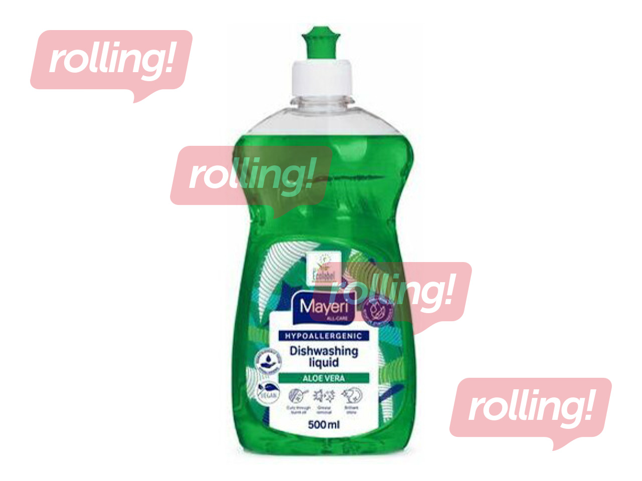 Trauku mazgāšanas līdzeklis Mayeri, Aloe Vera, hipoalerģisks, 500ml