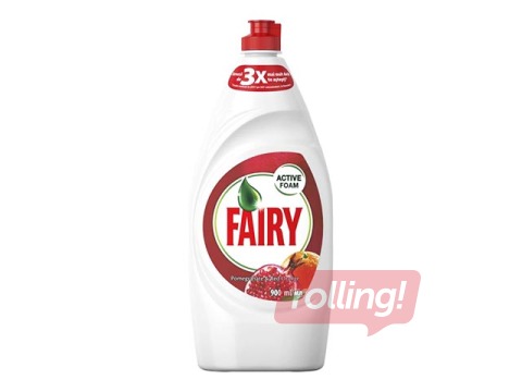 Trauku mazgāšanas līdzeklis Fairy Pomegranate&Red Orange, 900ml