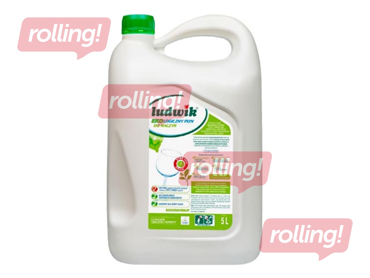 Trauku mazgāšanas līdzeklis Ludwik eco, 5l