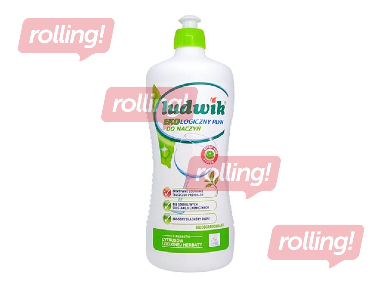 Trauku mazgāšanas līdzeklis Ludwik eco, 900ml