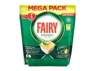 Таблетки для посудомоечной машины Fairy, лимон, 71 шт.