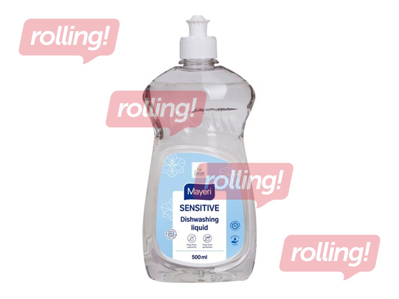 Trauku mazgāšanas līdzeklis Mayeri, Sensitive, hipoalerģisks, 500ml