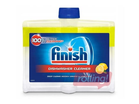 Dishwasher cleaner Finish, lemon, 250ml