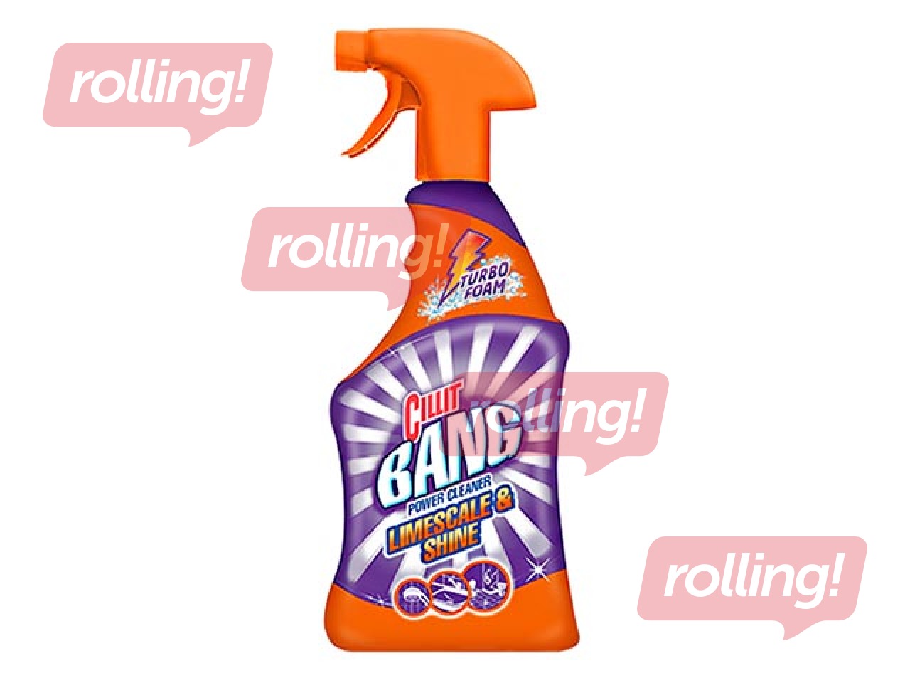 Universāls tīrīšanas līdzeklis Cillit Bang Limescale & Dirt spray, 750ml 