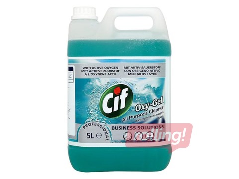 Универсальный очиститель поверхностей Cif Professional Oxy-Gel Ocean, 5л