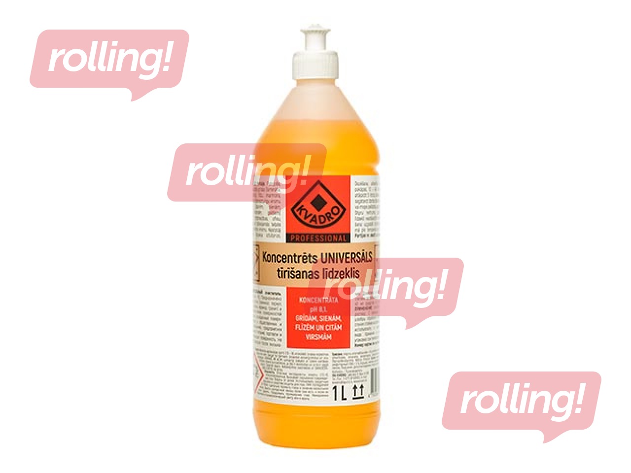 Tīrīšanas līdzeklis Kvadro, universāls, koncentrēts, 1l