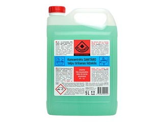 Sanitāro telpu tīrīšanas līdzeklis Kvadro, koncentrēts, 5l