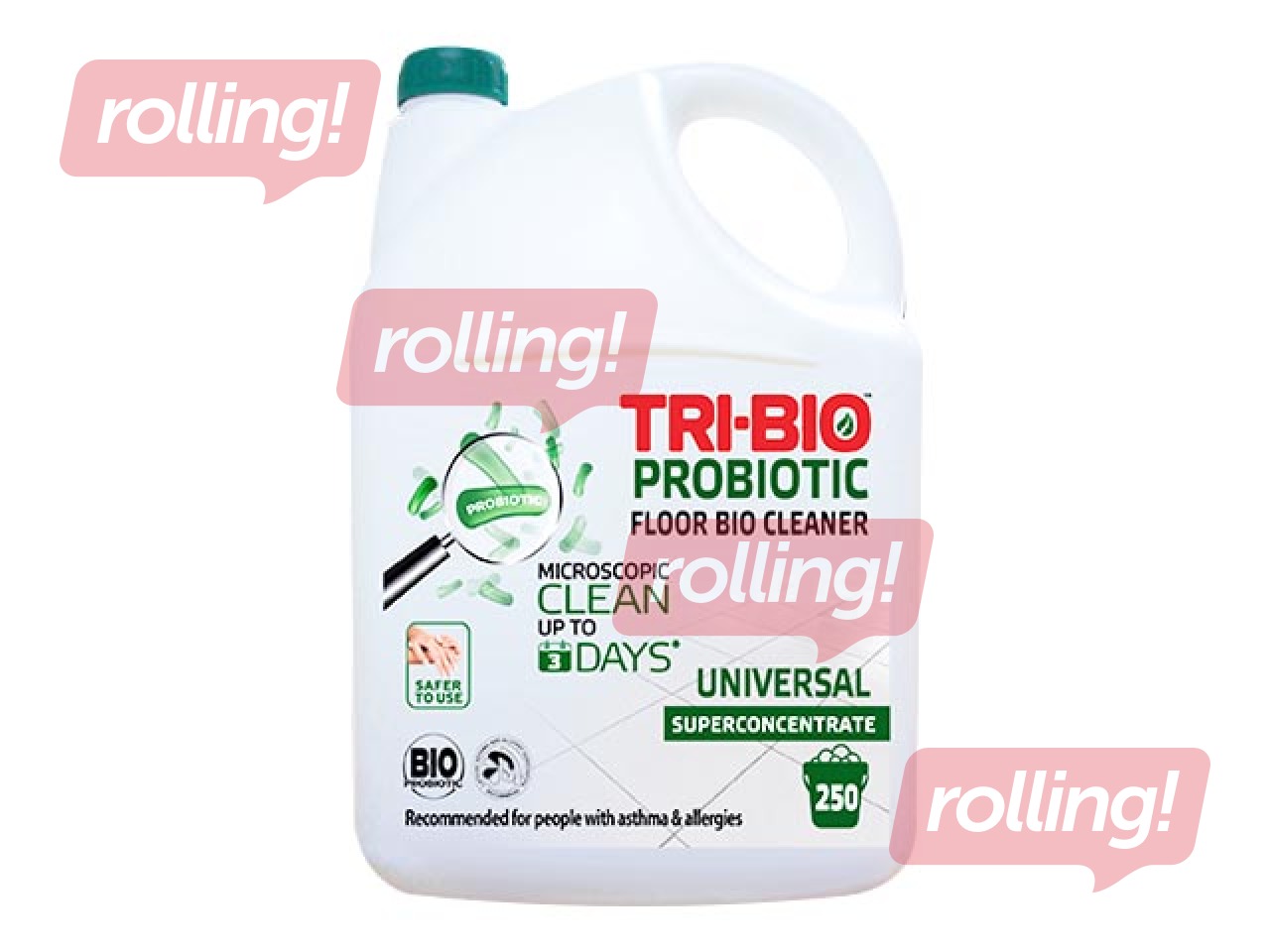 Probiootiline põrandapuhastusvahend, universaalne, Tri-Bio, 4,4l