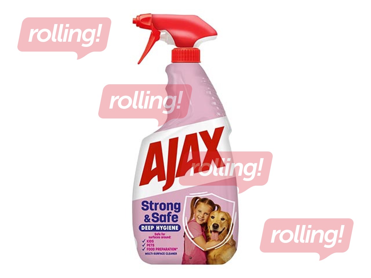Tīrīšanas līdzeklis Ajax Strong&Safe, universāls, 500ml