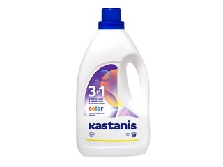 Veļas mazgāšanas līdzeklis Kastanis 3in1 Color, 1.8l