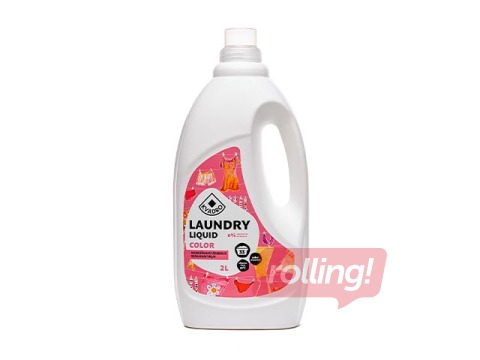 Laundry detergent for coloured fabrics Kvadro, 2l