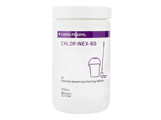 Дезинфицирующие таблетки Chemi-Pharm, Chlorinex-60 MD, 300 шт.