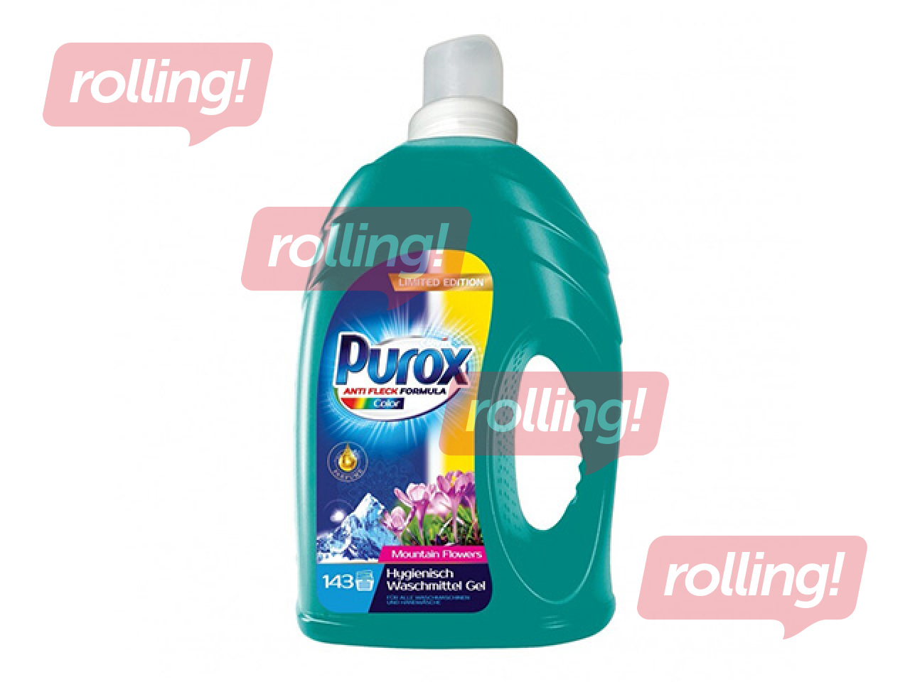 Veļas mazgāšanas līdzeklis Purox Color, 4.3l