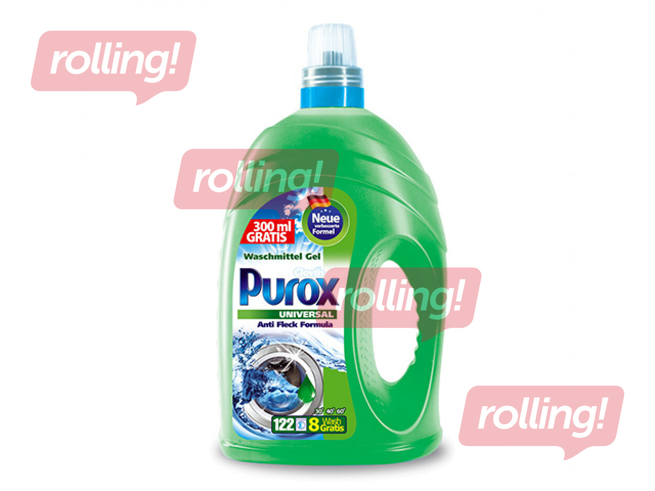 Veļas mazgāšanas līdzeklis Purox Universal, 4.3l