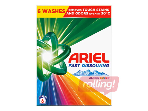 Veļas pulveris Ariel Alpine Color, 330g