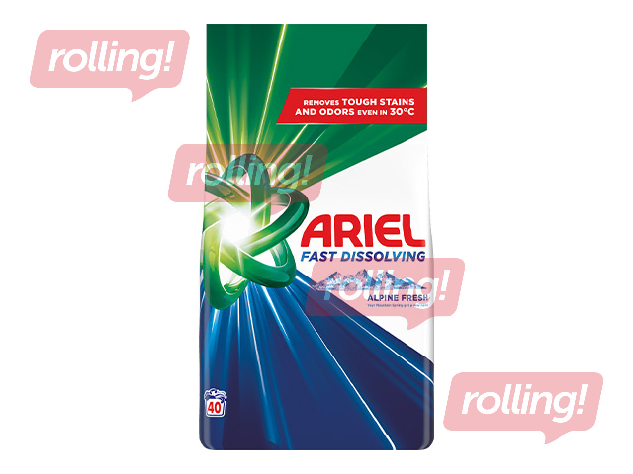 Laundry Powder Ariel Alpine Fresh, 2.2kg